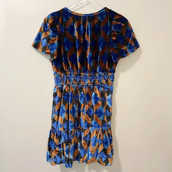 ANTHROPOLOGIE The Somerset Mini in Velvet Print Small Petite NWT - Picture 3 of 7